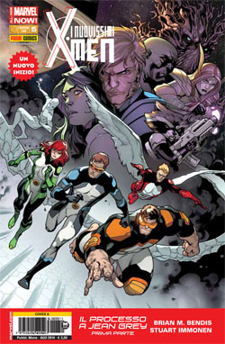 I NUOVISSIMI X-MEN 15 - COVER REGULAR - € 3.50