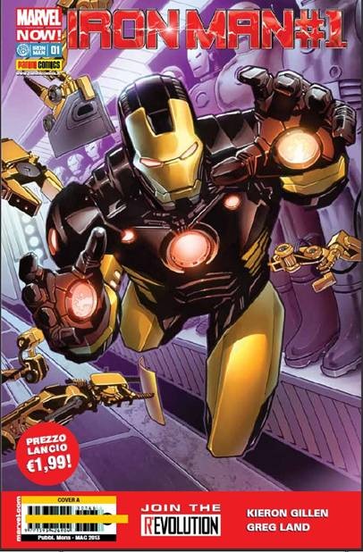 IRON MAN 1 / MARVEL NOW - COVER A