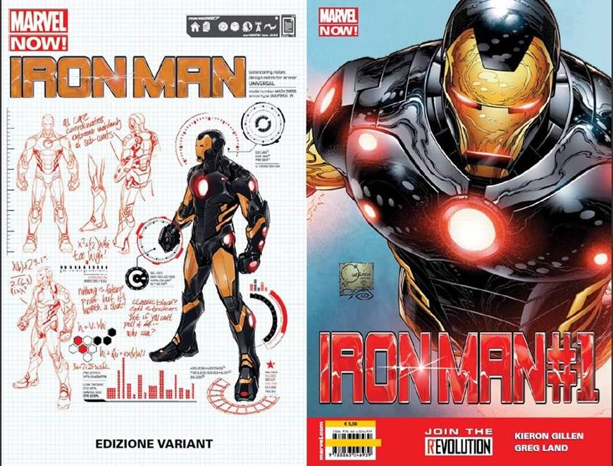 IRON MAN 1 / MARVEL NOW - COVER VARIANT